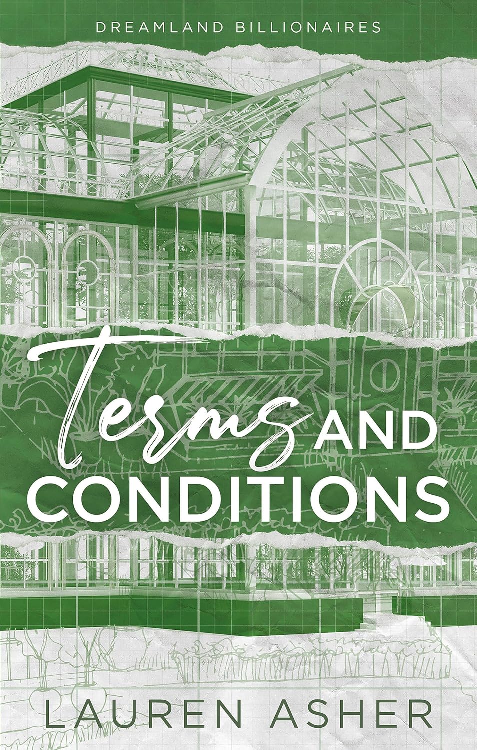 Terms and Conditions by Lauren Asher - Dreamland Billionaires Book 2 - Fake-Dating Romance - Paperback front cover