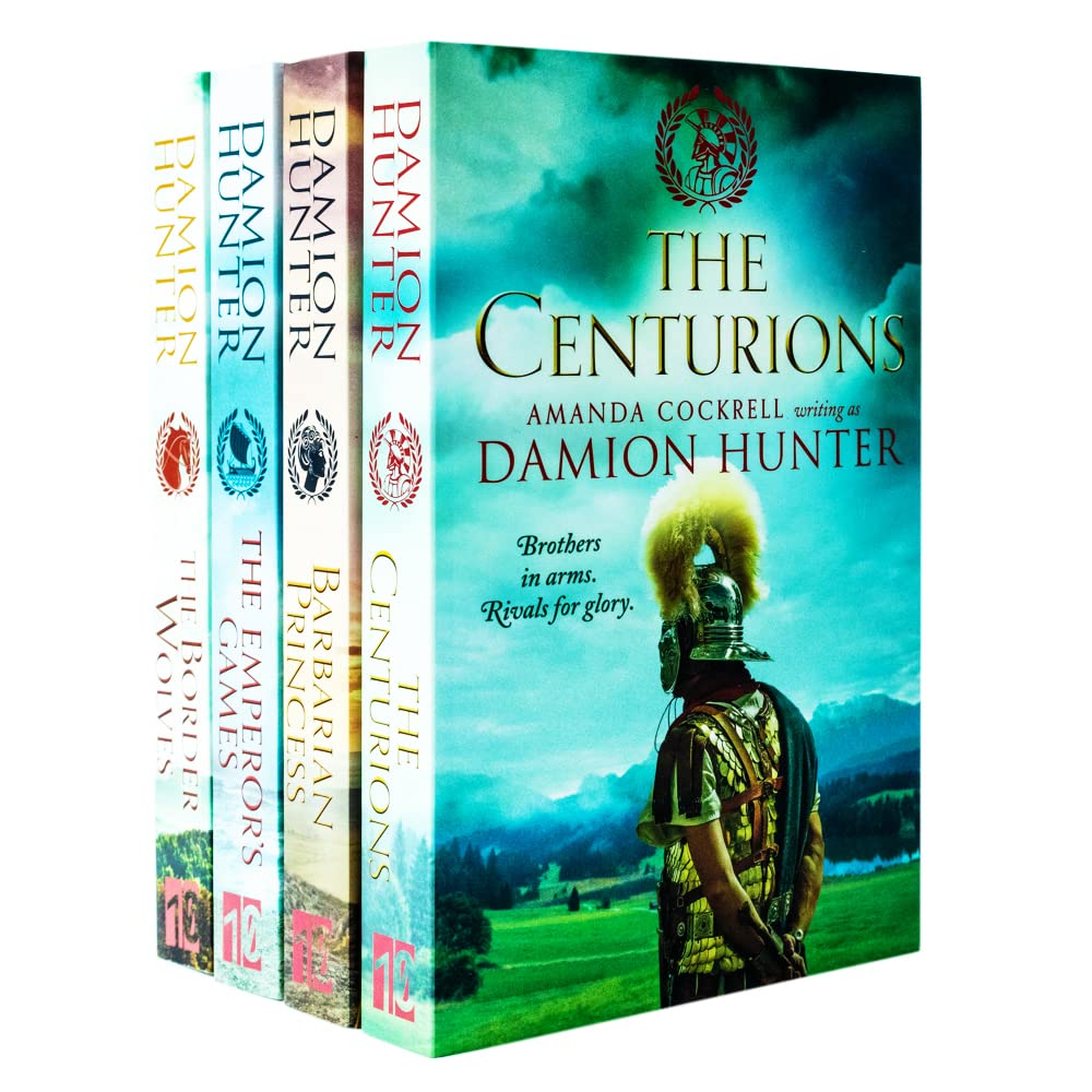 The Centurions series by Damion Hunter 4 Books Collection Set - Historical Fiction Paperback front cover
