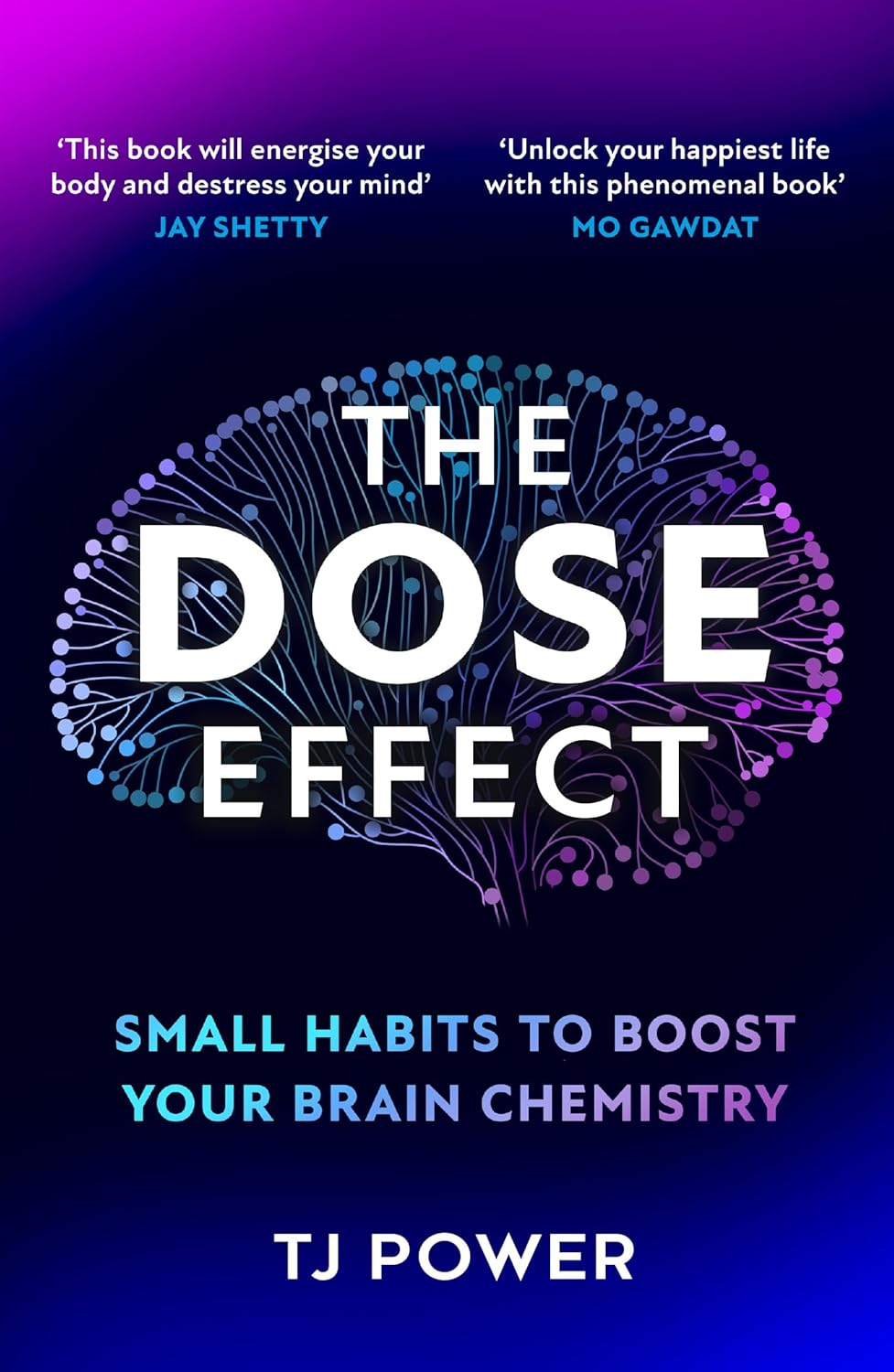 The DOSE Effect by TJ Power - Sunday Times bestselling self-help hardback front cover