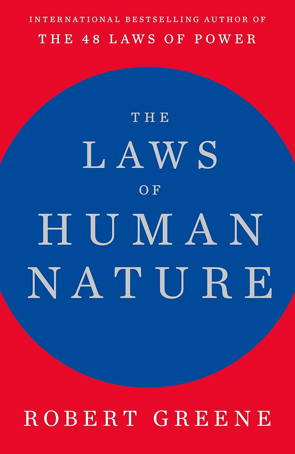 The Laws of Human Nature by Robert Greene - paperback non fiction book cover