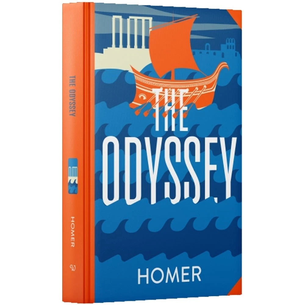 The Odyssey by Homer, Wilco Classics Sprayed Edge Premium Hardback Edition front cover