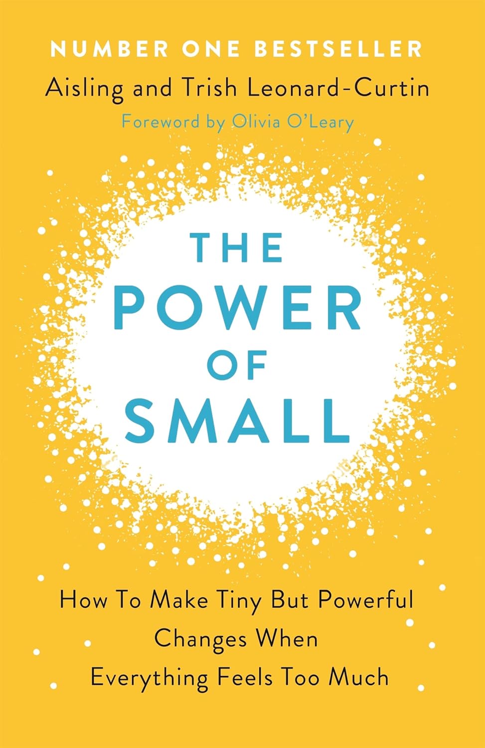 The Power of Small by Aisling and Trish Leonard-Curtin - Paperback self-help book cover, UK edition