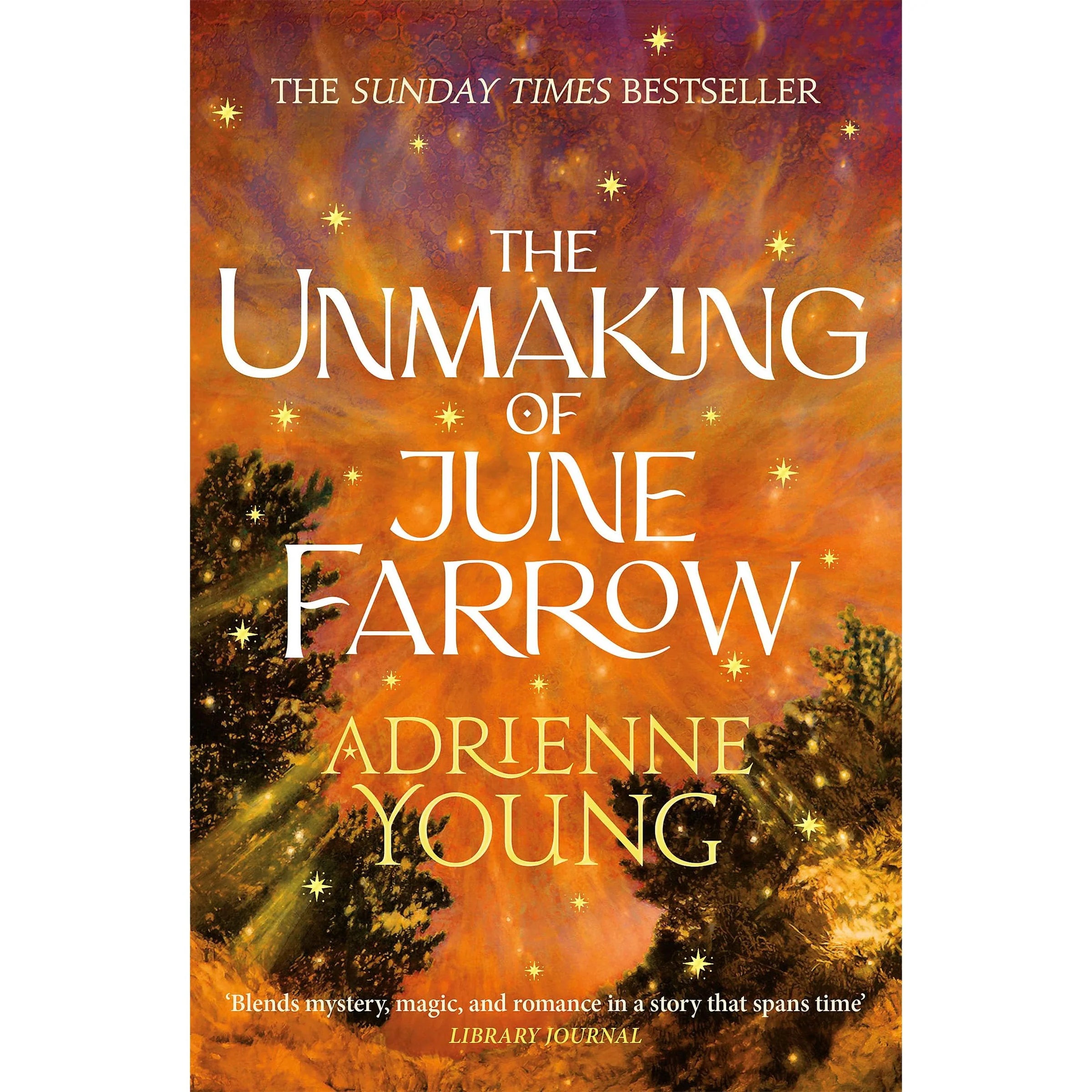 The Unmaking of June Farrow by Adrienne Young - paperback fiction novel front cover