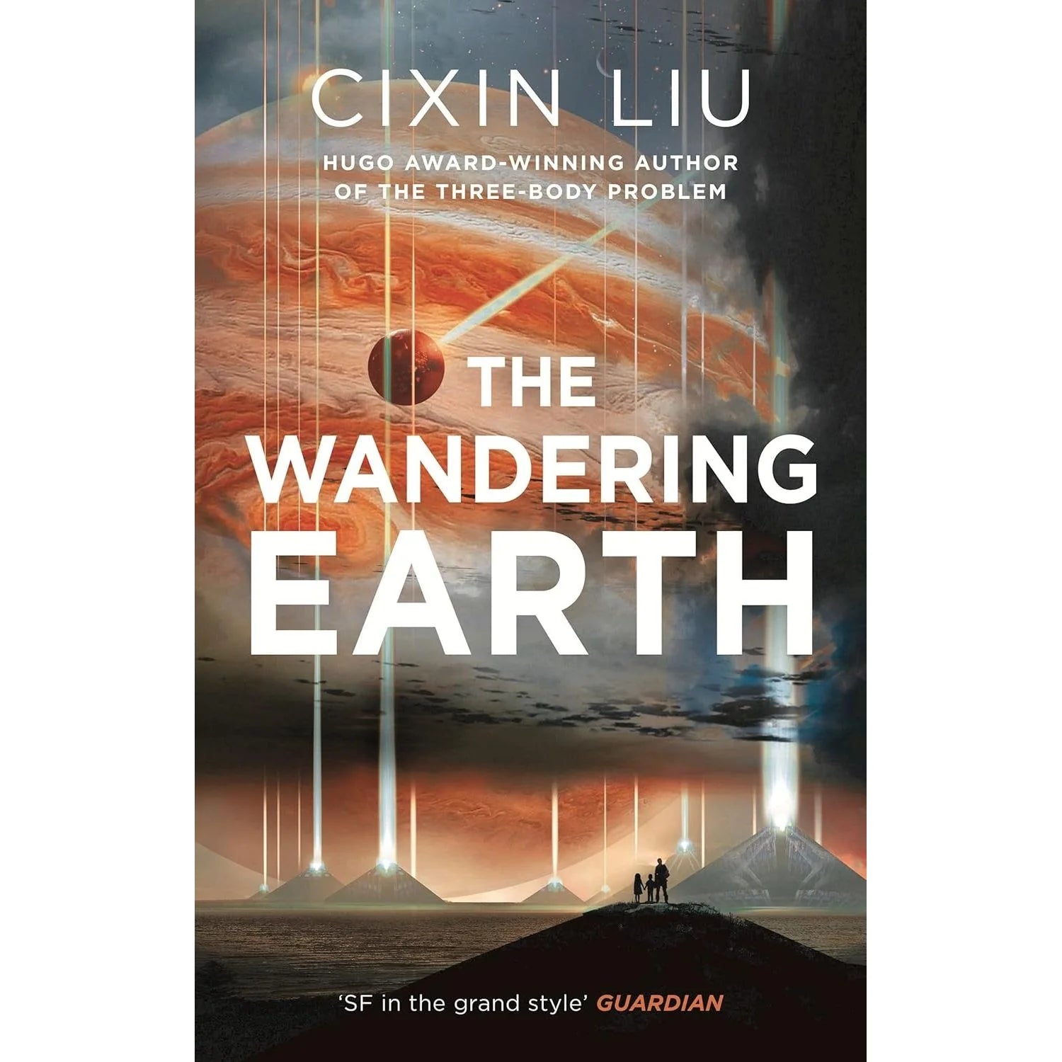 The Wandering Earth by Cixin Liu - science fiction short story collection paperback book cover
