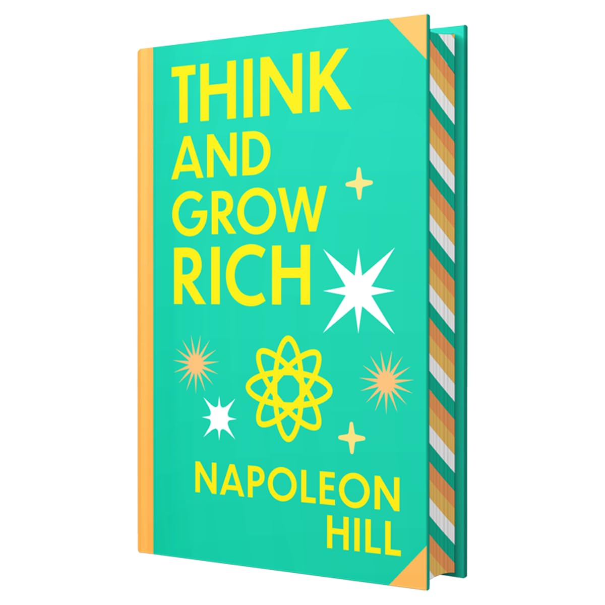 Think And Grow Rich by Napoleon Hill - Wilco Classics sprayed edge premium hardback edition front cover