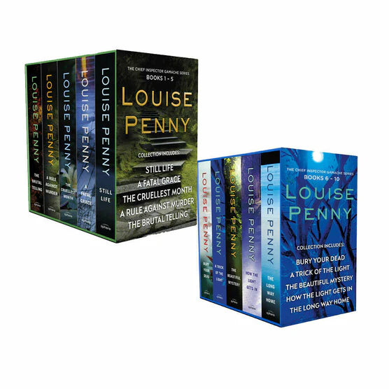 The Chief Inspector Gamache Series Books 1- 10 Collection Set by Louise Penny Paperback - Lets Buy Books