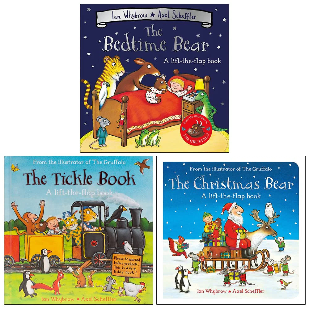 Tom and Bear Collection by Ian Whybrow - 3 Books Board Book Set - Ages 0-5 - front cover