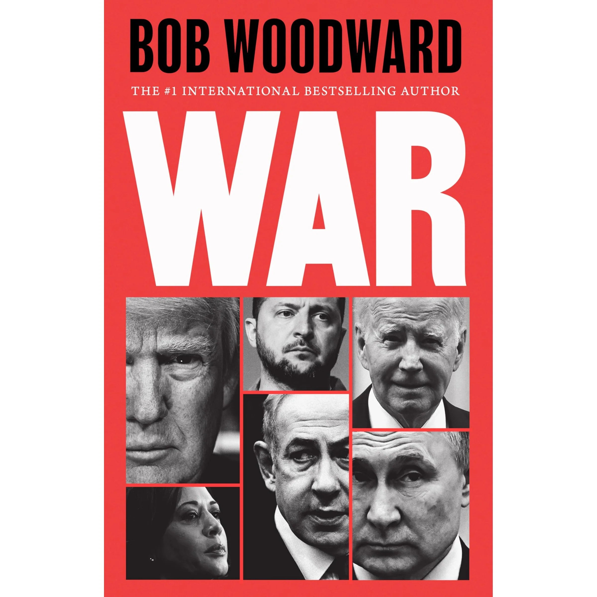War by Bob Woodward - paperback political non fiction book cover, brand new UK edition