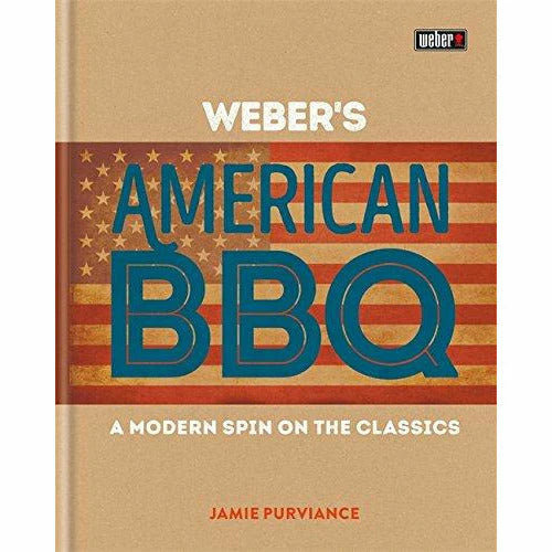 Weber's American Barbecue by Jamie Purviance - Paperback cookbook front cover, Non Fiction BBQ recipe book