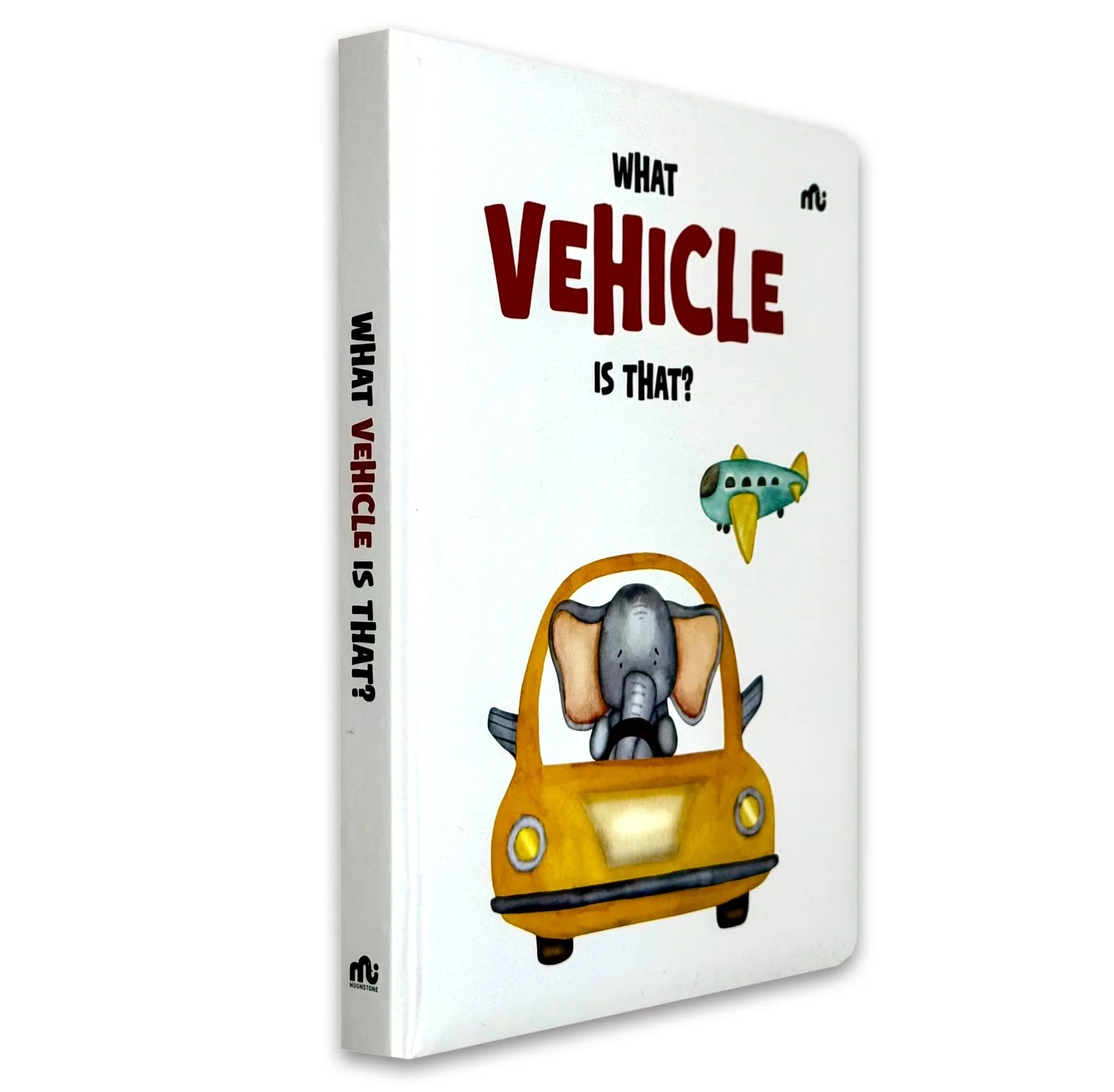 What Vehicle Is That? by Moonstone - board book cover for toddlers ages 0-2