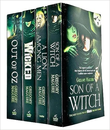Wicked Years Series 4 Books Collection Set by Gregory Maguire - Wicked, Son of a Witch, A Lion Among Men, Out of Oz - Paperback