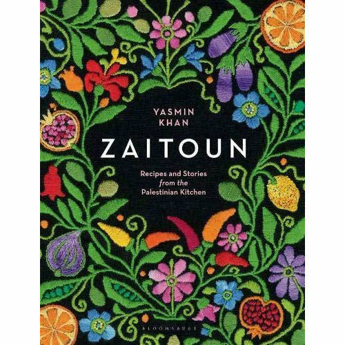 Zaitoun: Recipes and Stories from the Palestinian Kitchen by Yasmin Khan - hardback cookbook front cover