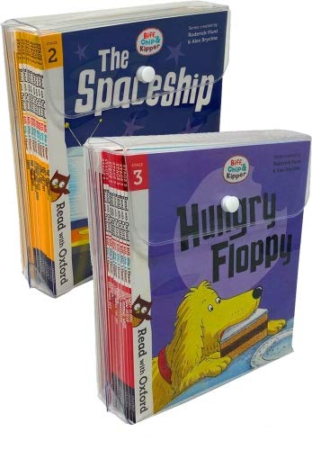 Biff, Chip and Kipper Read with Oxford Phonics Stage 2 and 3 Collection 32 Books - Lets Buy Books
