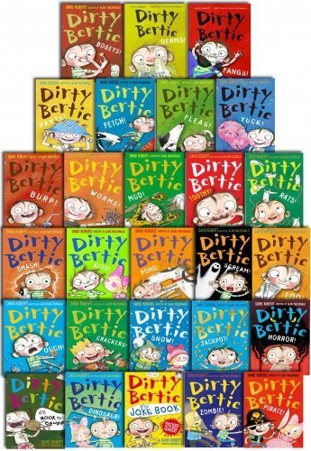 Dirty Bertie Complete Collection 27 Books Set by David Roberts Series 1,2 & 3 Paperback - Lets Buy Books