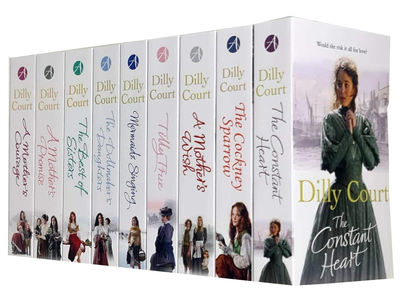 Dilly Court Collection 9 Books Set (Constant Heart, Cockney Sparrow, A Mother's Wish) - Lets Buy Books