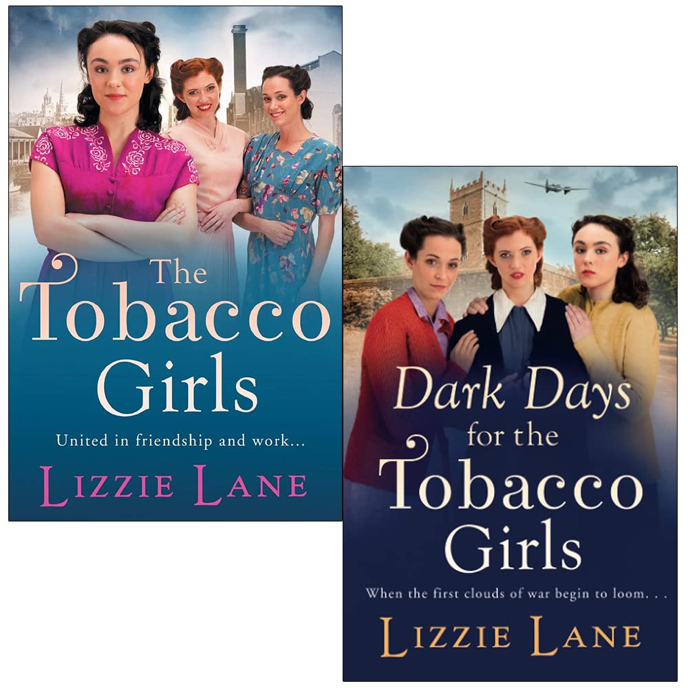 Tobacco Girls Series 2 Books Collection Set By Lizzie Lane, Tobacco Girl, Dark Days - Lets Buy Books