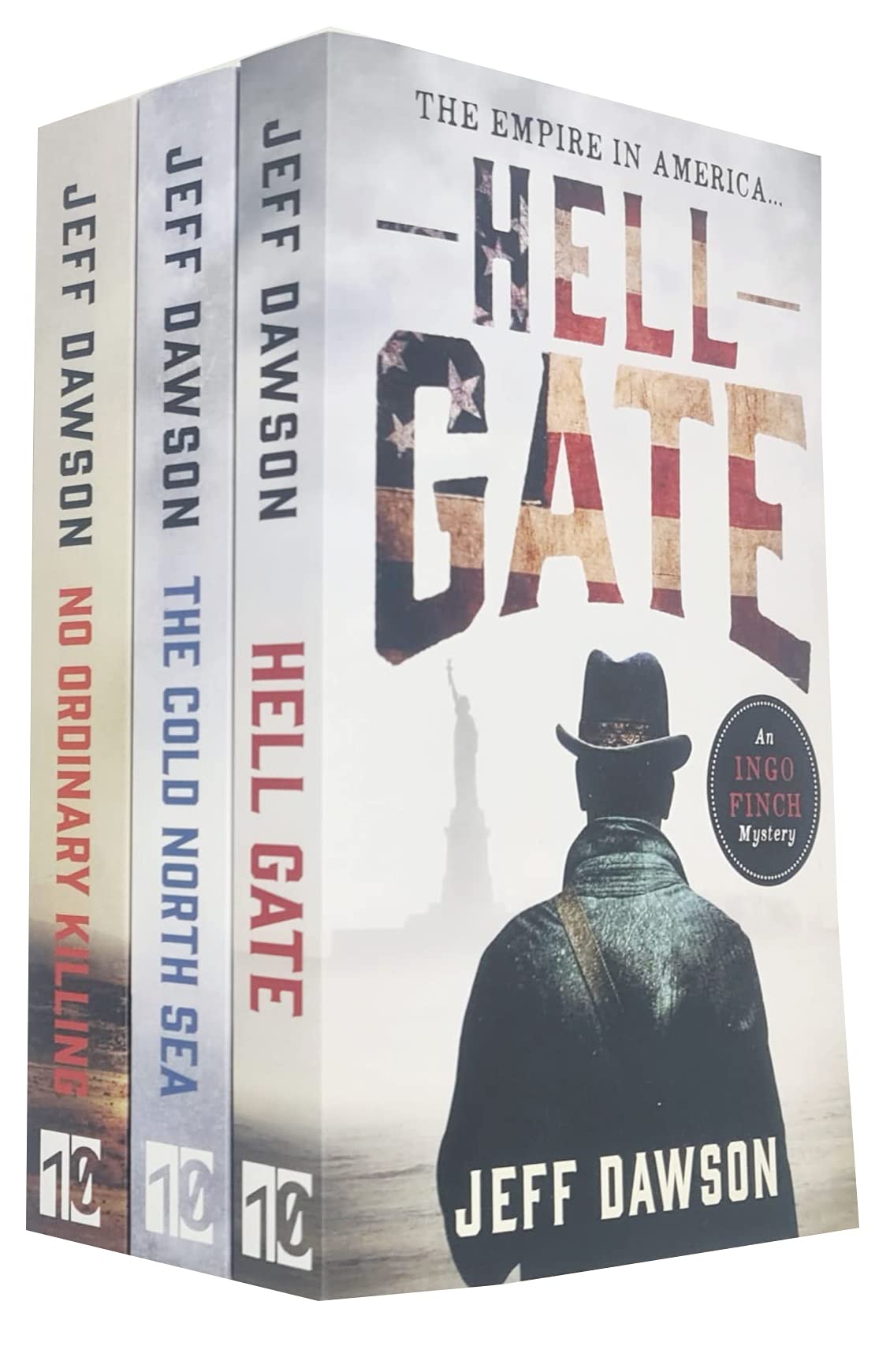 Ingo Finch Series Collection 3 Books Set By Jeff Dawson, Hell Gate, Cold North Sea - Lets Buy Books