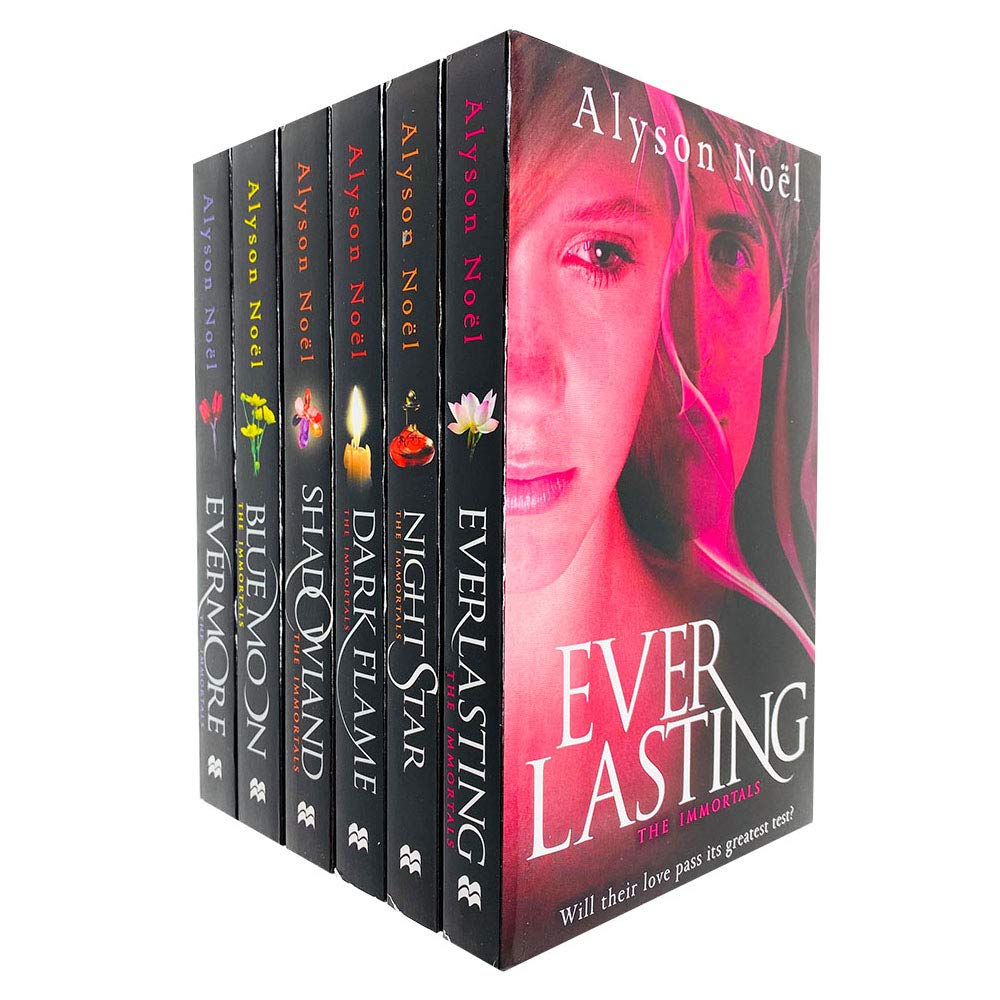 The Immortals Series 6 Books Collection Set Pack (Everlasting, Dark Flame) Paperback - Lets Buy Books