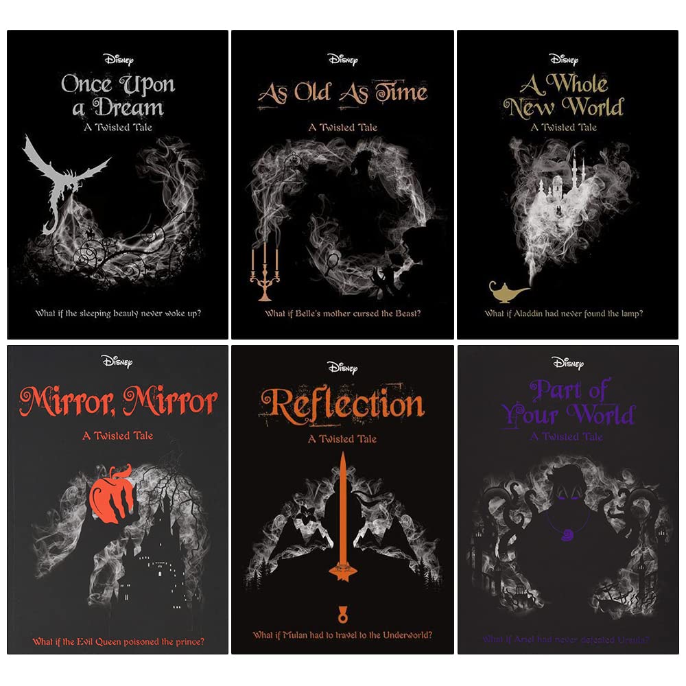 Disney Twisted Tales Collection 6 Books Collection Set Let It Go A Frozen Twisted - Lets Buy Books