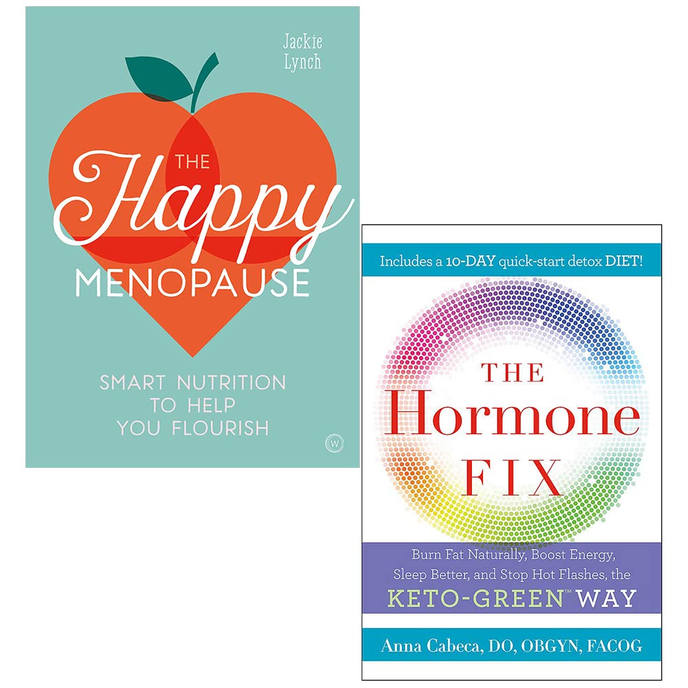 The Happy Menopause & The Hormone Fix 2 Books Collection Set Paperback - Lets Buy Books
