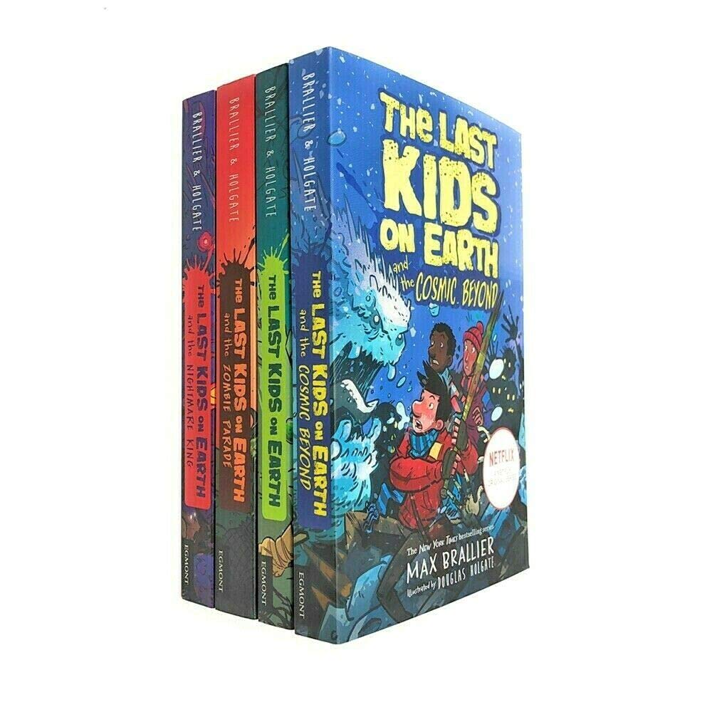  The Last Kids on Earth Collection 4 Books Set By Max Brallier | Nightmare King| Paperback - Lets Buy Books