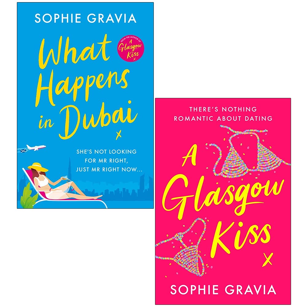 Sophie Gravia Collection 2 Books Set (What Happens in Dubai, A Glasgow Kiss) - Lets Buy Books