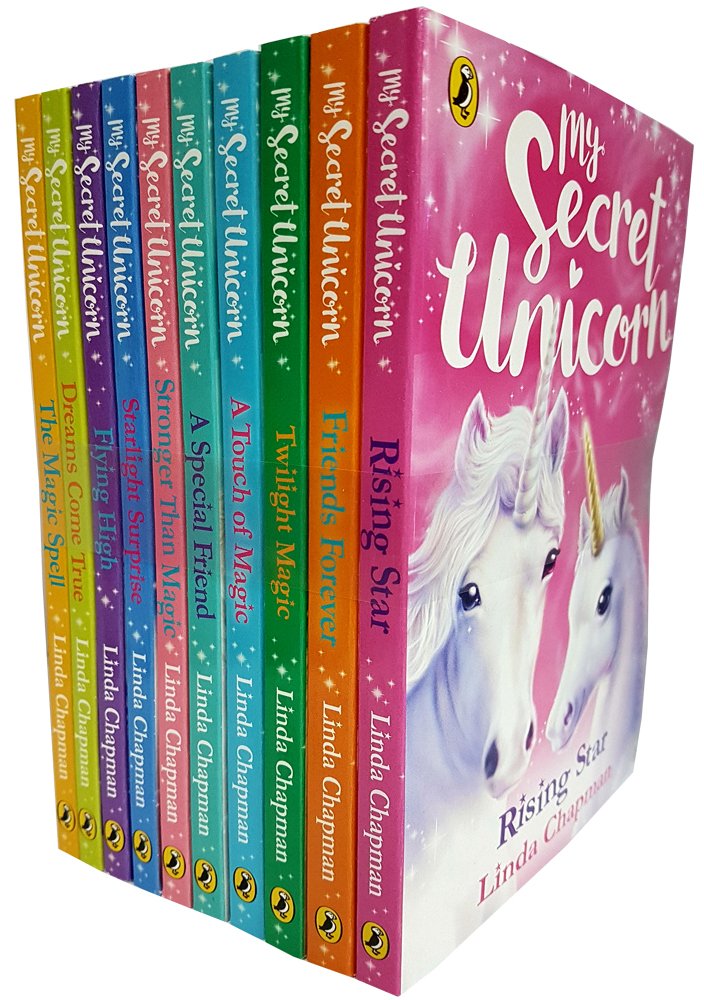My secret unicorn Series linda chapman Collection 10 Books Set (Rising Star) Paperback - Lets Buy Books