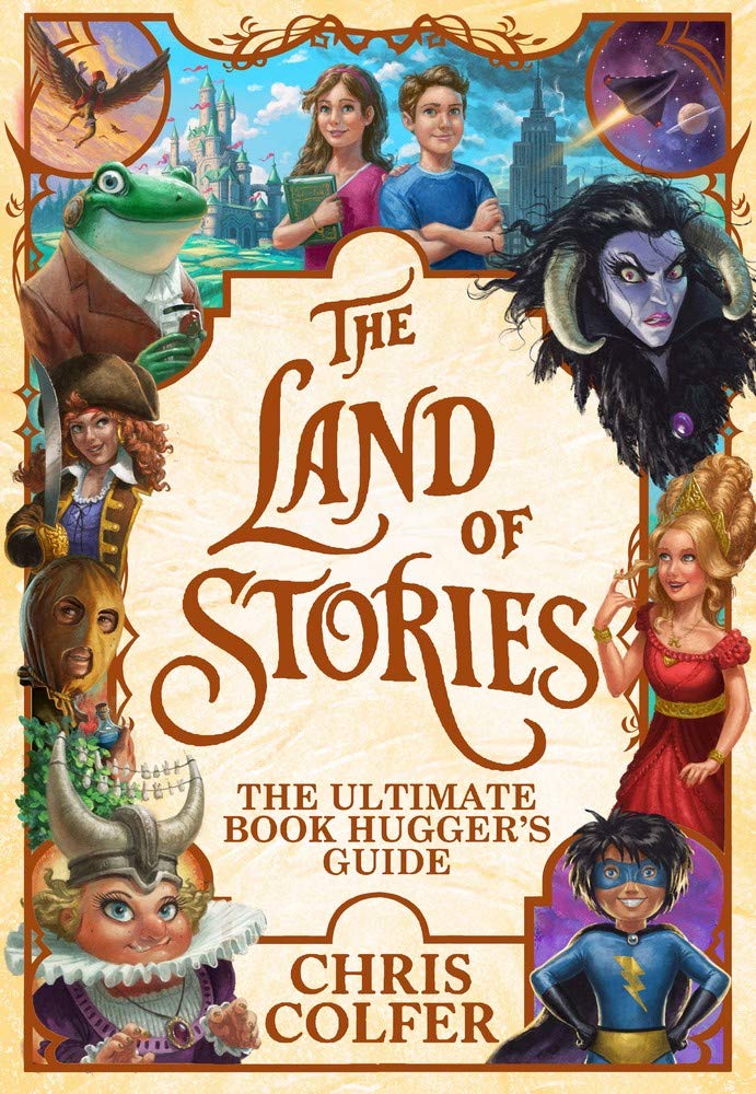 The Ultimate Book Hugger's Guide (The Land of Stories) by Chris Colfer Hardcover - Lets Buy Books