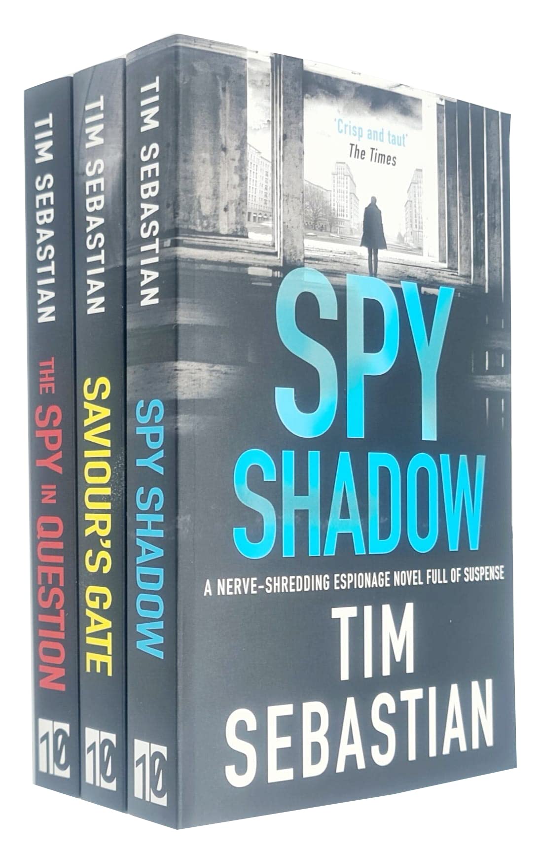 Tim Sebastian Collection 3 Books Set, Spy Shadow, Saviour's Gate, The Spy in Question - Lets Buy Books