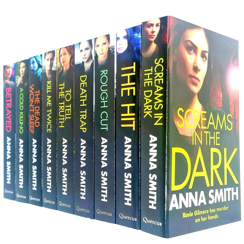 Anna Smith 9 Books Collection Set, Death Trap Rosie Gilmour Paperback - Lets Buy Books