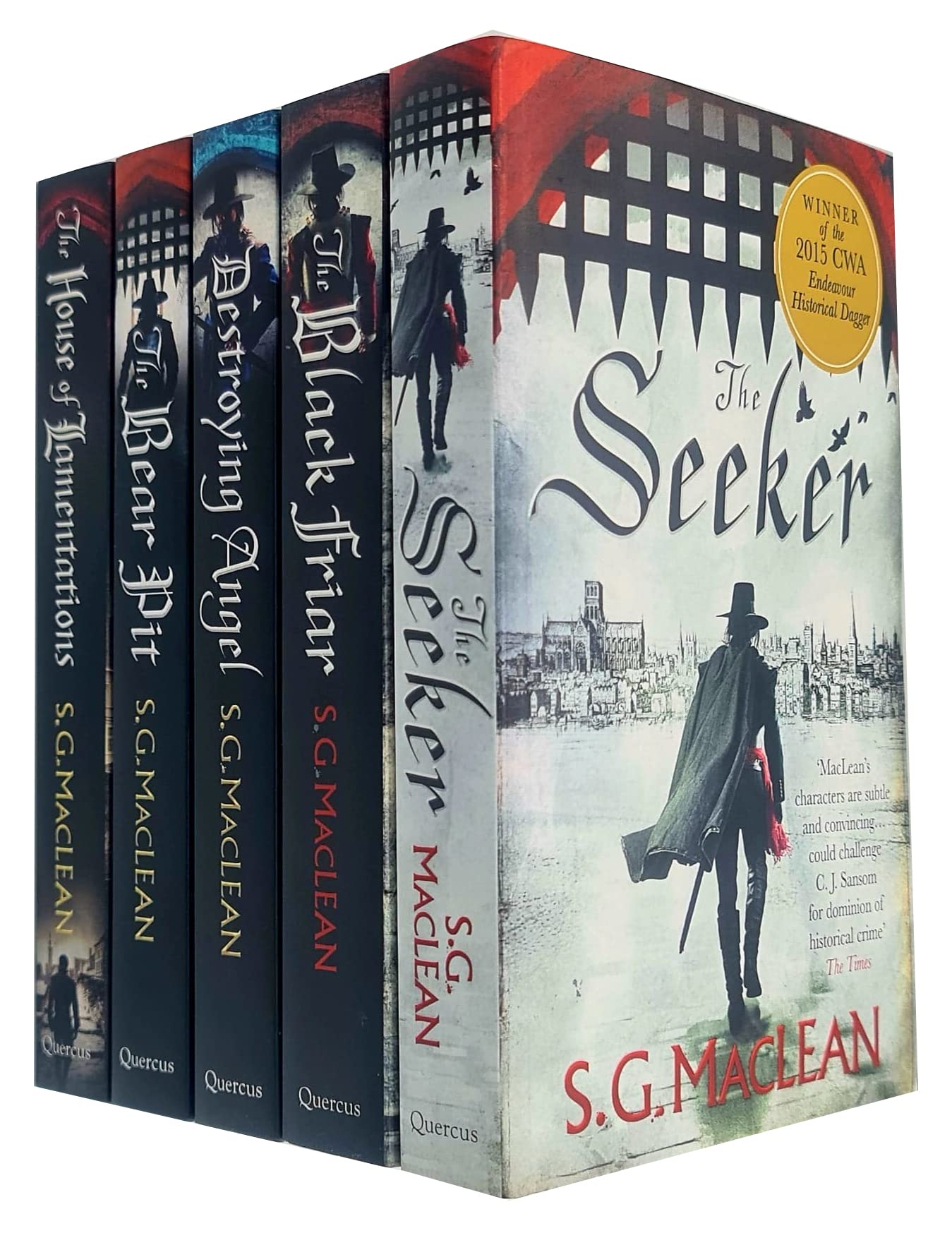 The Seeker Series 5 Books Collection Set By S.G. MacLean (The Seeker, Black Friar) - Lets Buy Books