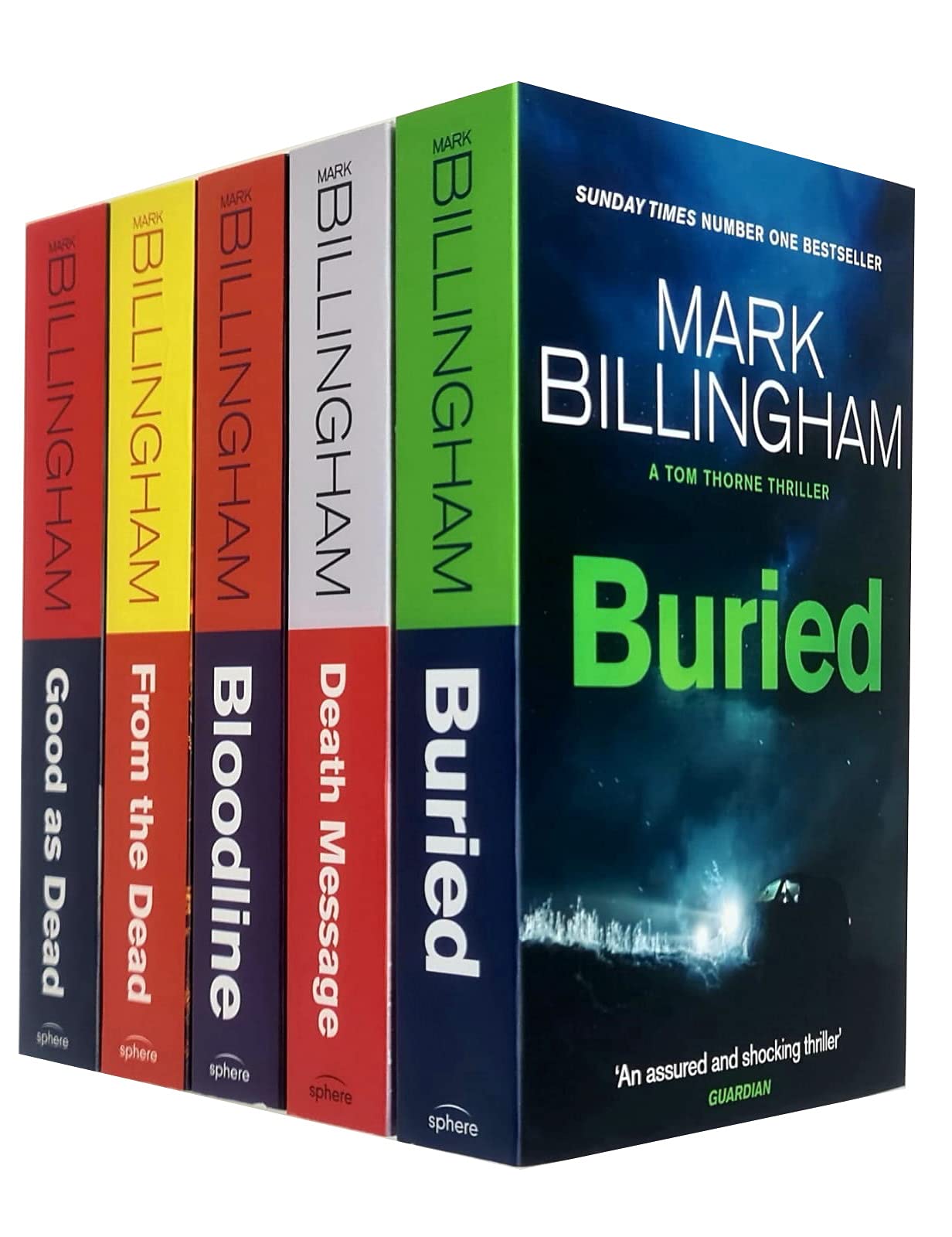 Mark Billingham Tom Thorne Novels Series 6-10 Books Collection Set Paperback - Lets Buy Books