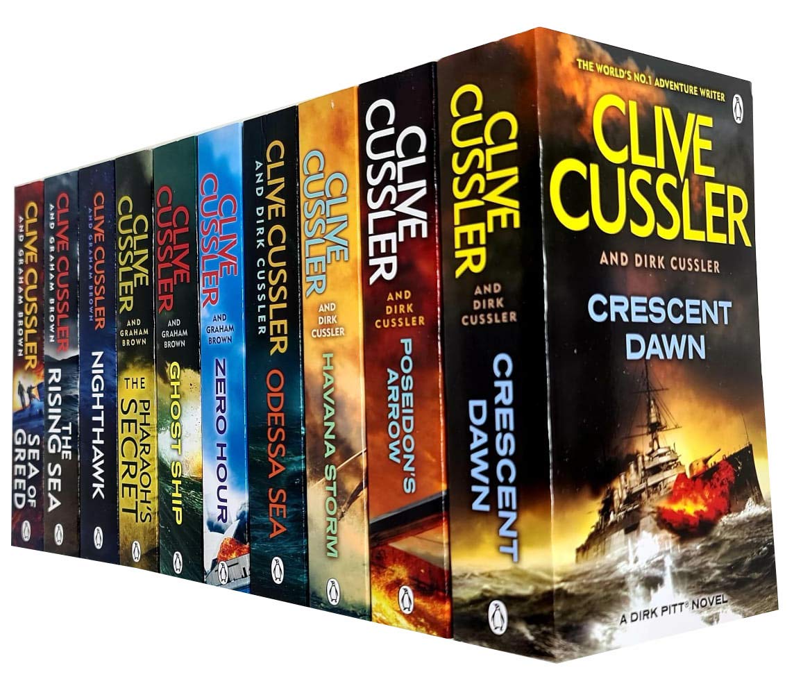 The Dirk Pitt Adventures & The Numa Files 10 Books Collection Set By Clive Cussler - Lets Buy Books