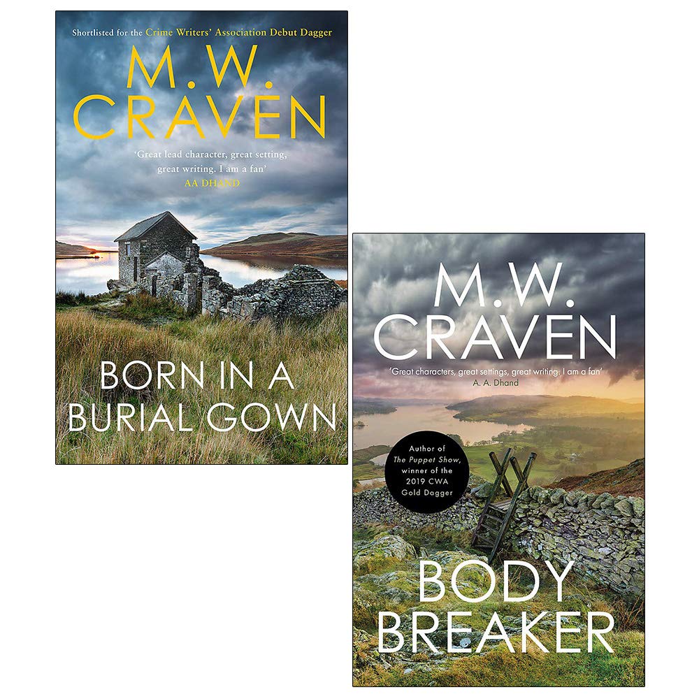 M. W. Craven Avison Fluke Series 2 Books Collection Set Body Breaker Paperback NEW - Lets Buy Books