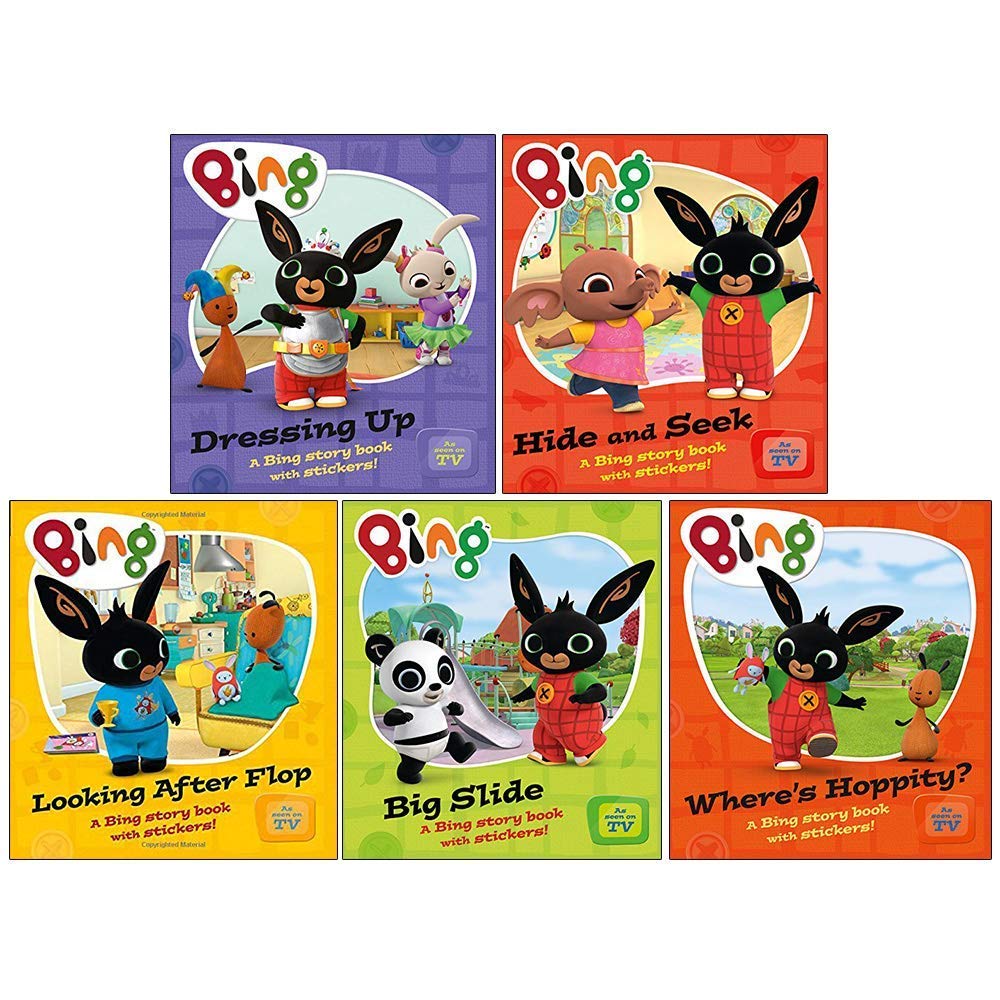 Bing As Seen On TV Bing 5 Children Story Books Collection Pack Set by Ted Dewan - Lets Buy Books