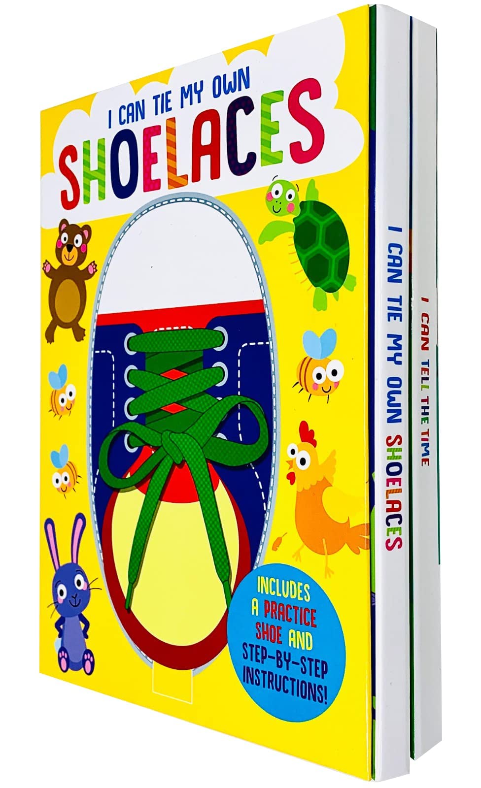 I Can Tell the Time & I Can Tie My Own Shoelaces 2 Books Collection Set - Lets Buy Books