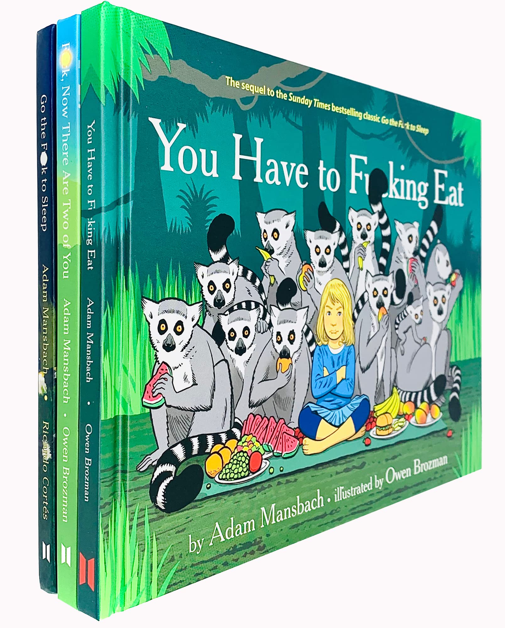 Go the F**k to Sleep Collection 3 Books Set By Adam Mansbach - Lets Buy Books