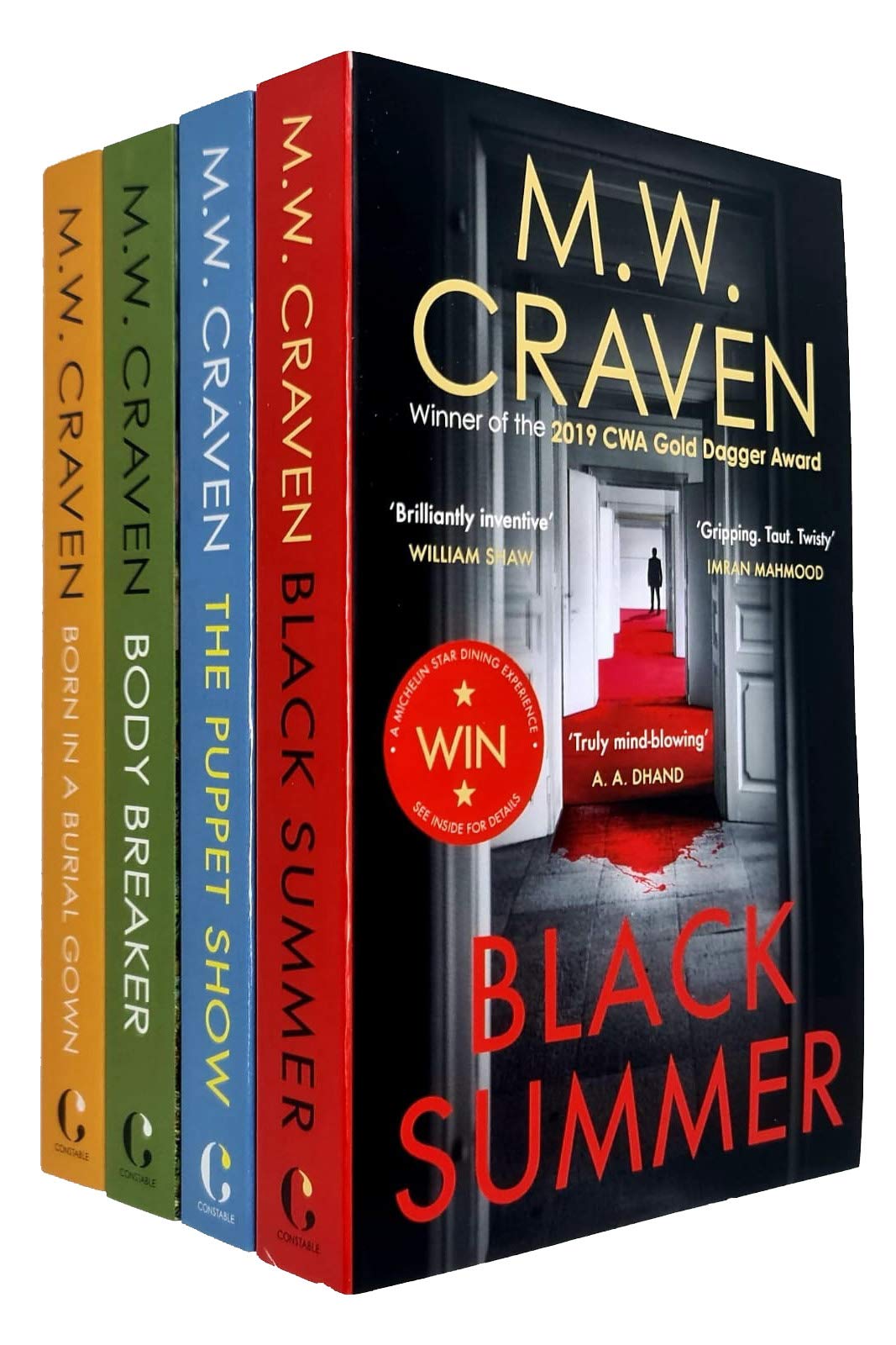 Washington Poe and Avison Fluke Series 4 Books Collection Set By M. W. Craven - Lets Buy Books