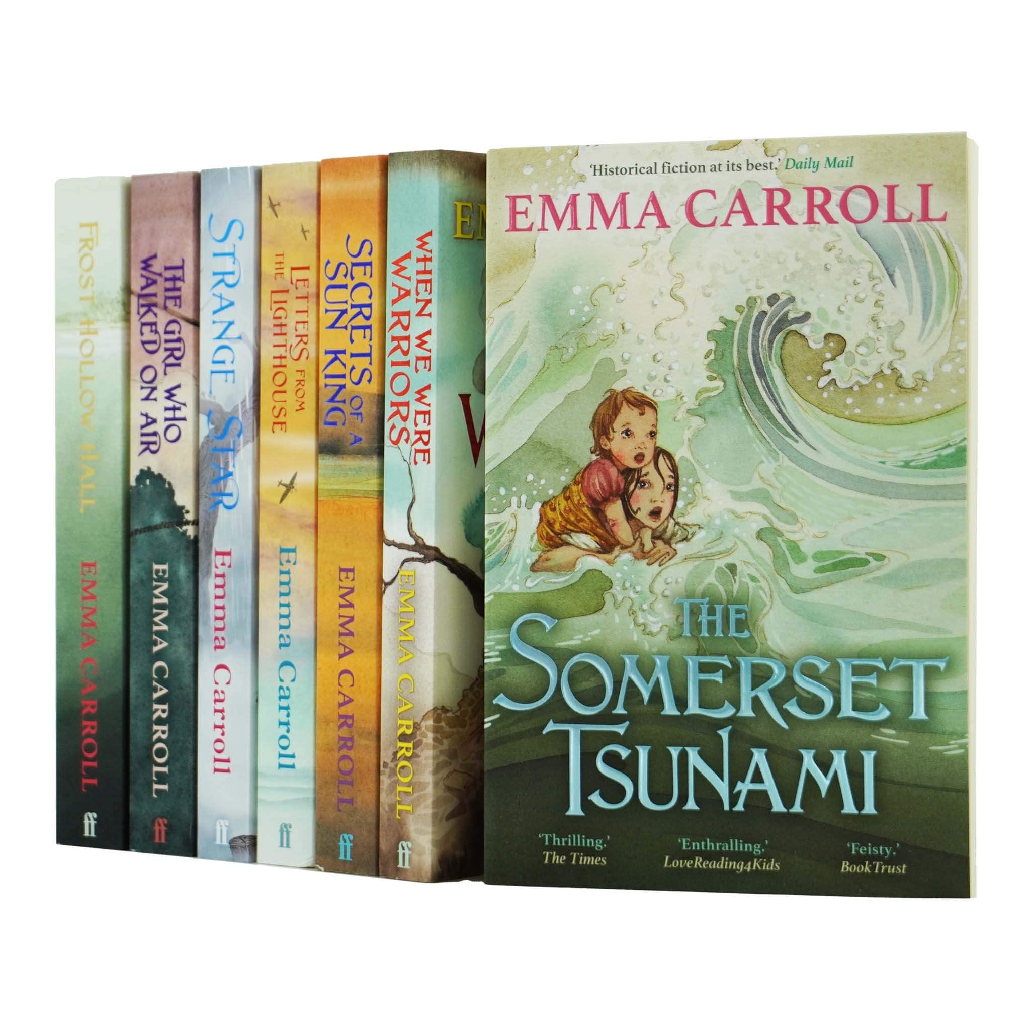 Emma Carroll 7 Books Collection Set Letters From The Lighthouse, Frost Hollow Hall - Lets Buy Books