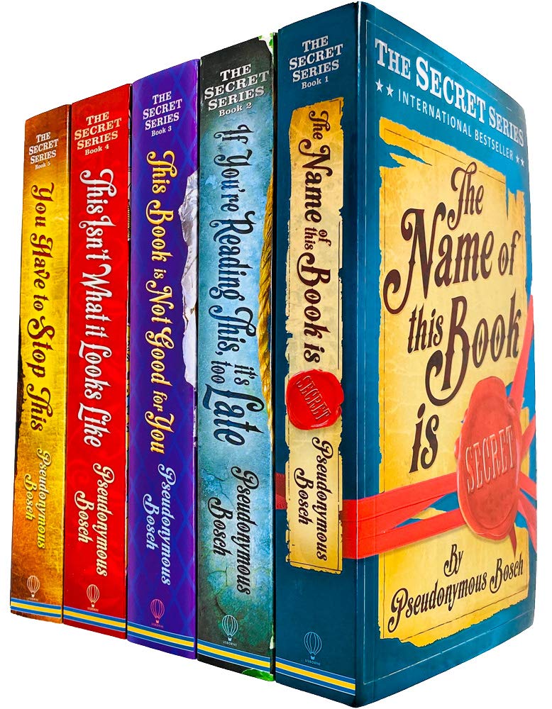 The Secret Series Complete 5 Books Collection Set by Pseudonymous Bosch Paperback - Lets Buy Books