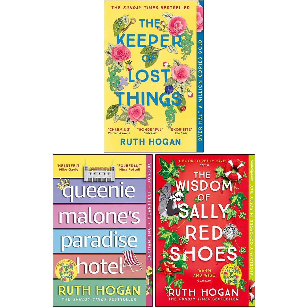 Ruth Hogan Collection 3 Books Set (Keeper of Lost Things,Wisdom of Sally Red Shoes..etc) - Lets Buy Books