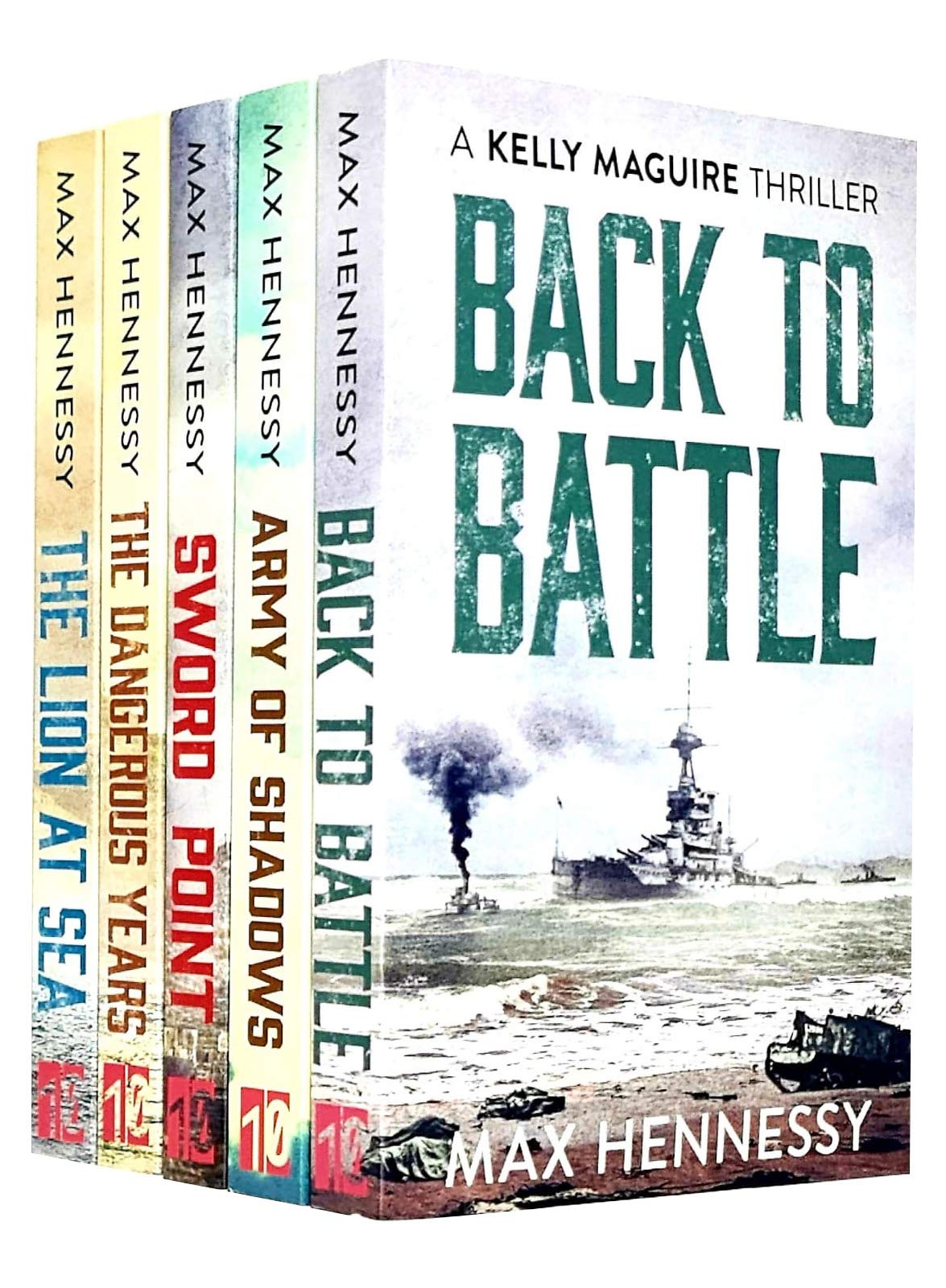 Max Hennessy Collection 5 Books Set, Army of Shadows, Swordpoint,The Dangerous Years - Lets Buy Books