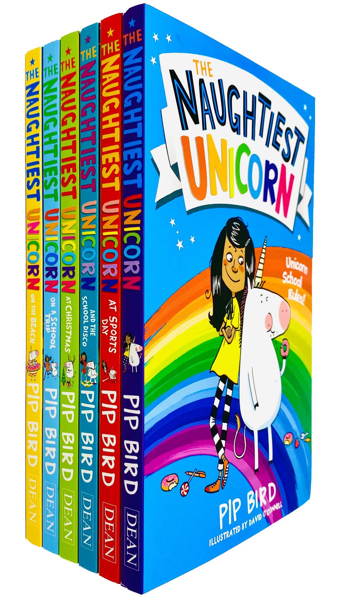 The Naughtiest Unicorn Series 6 Books Collection Set by Pip Bird Pack Paperback - Lets Buy Books