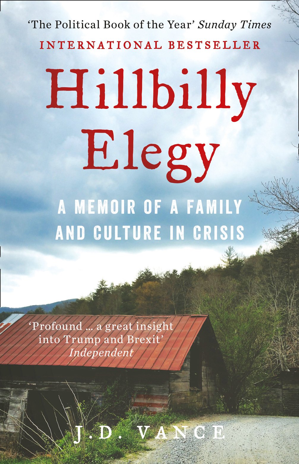 HILLBILLY ELEGY: A Memoir of a Family and Culture in Crisis by J. D. Vance Paperback - Lets Buy Books