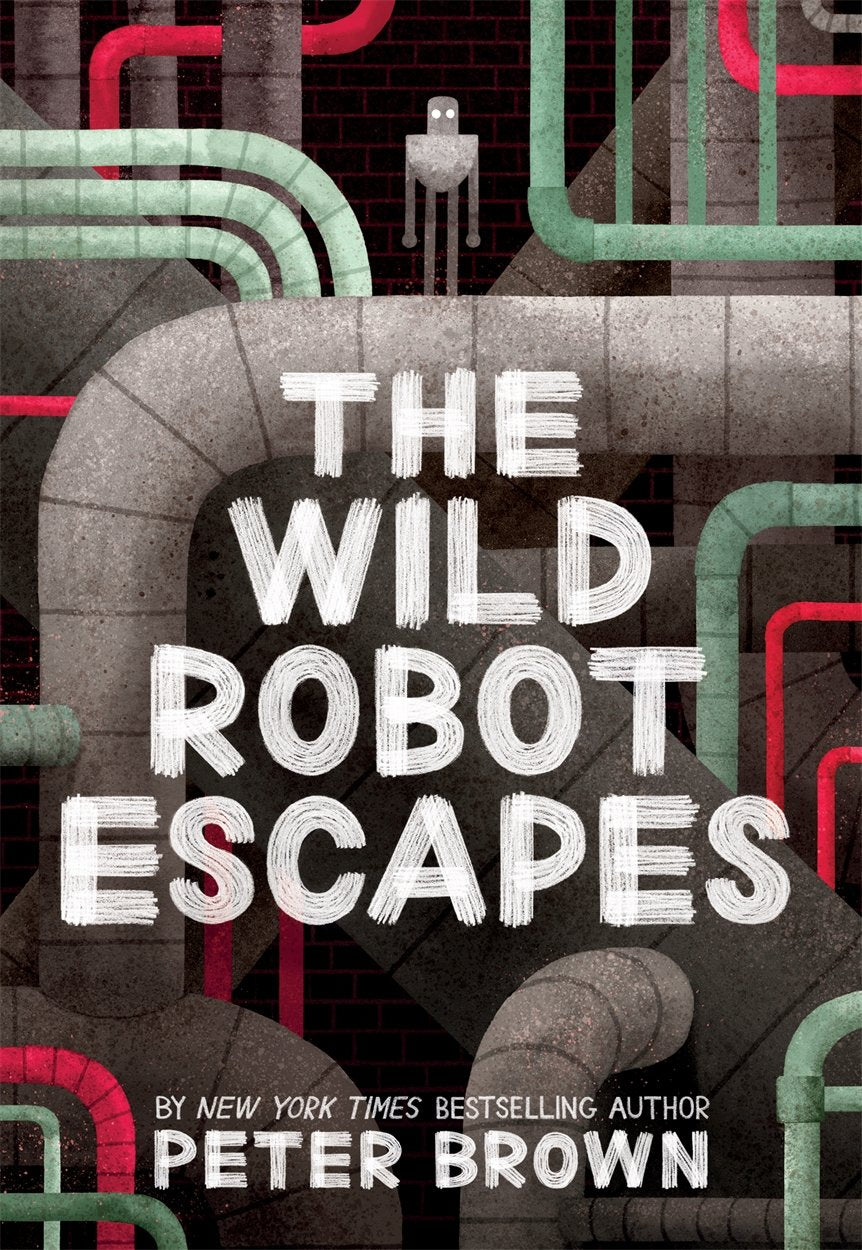 The Wild Robot Escapes by Peter Brown Children's Books Robots Fiction Paperback - Lets Buy Books