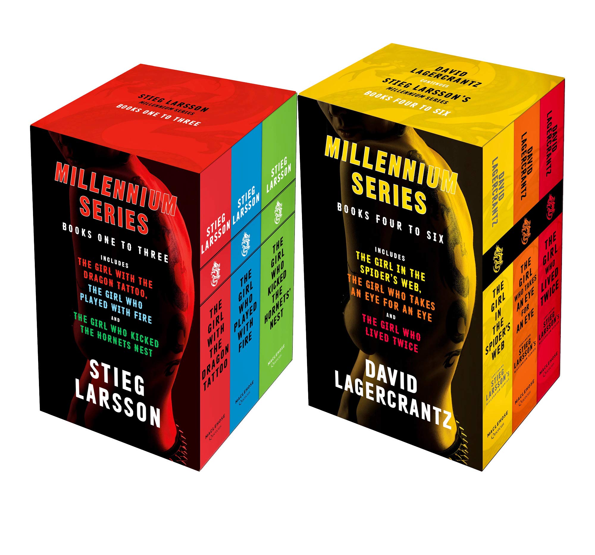 Millennium series 6 Books Complete Box Set by Stieg Larsson & David Lagercrantz - Lets Buy Books