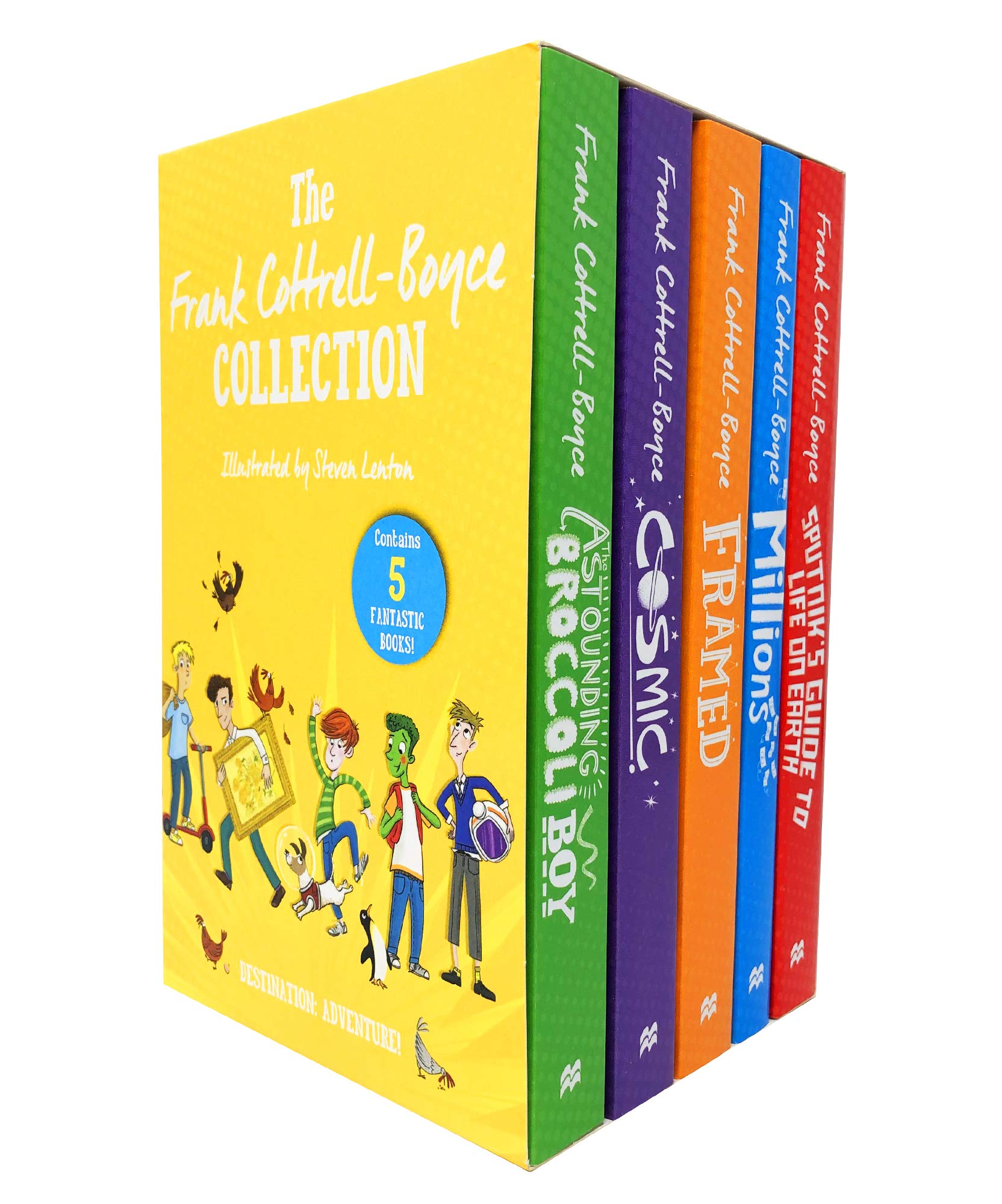 Frank Cottrell Boyce Collection 5 Books Box Set NEW Pack, Paperback ( Millions, Cosmic ) - Lets Buy Books