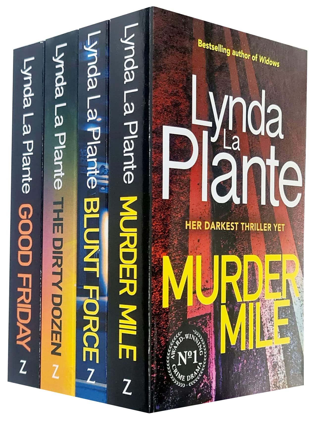 Lynda La Plante Collection 4 Books Set, Murder Mile, Blunt Force, Good Friday,Dirty Dozen - Lets Buy Books