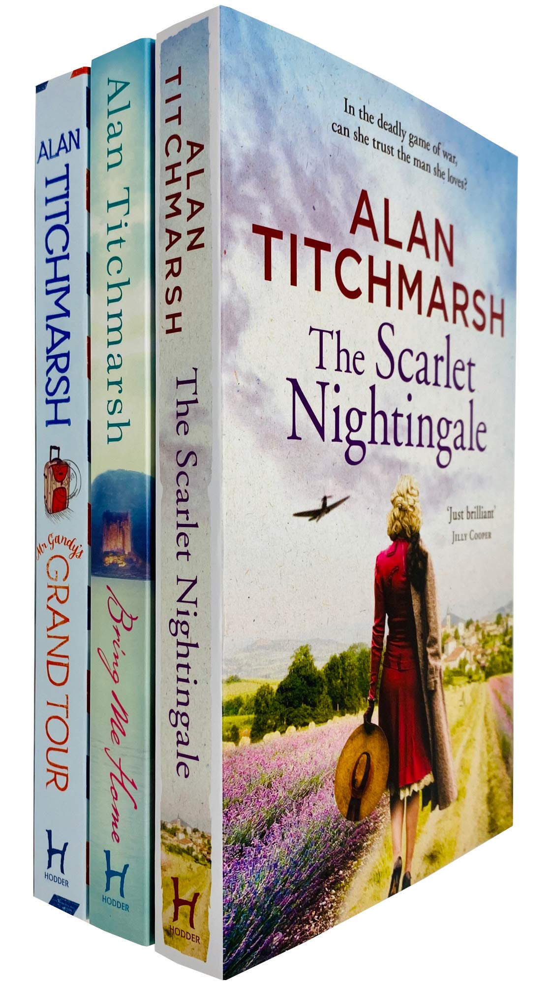 Alan Titchmarsh 3 Books Collection Set The Scarlet Nightingale,Bring Me Home Paperback - Lets Buy Books