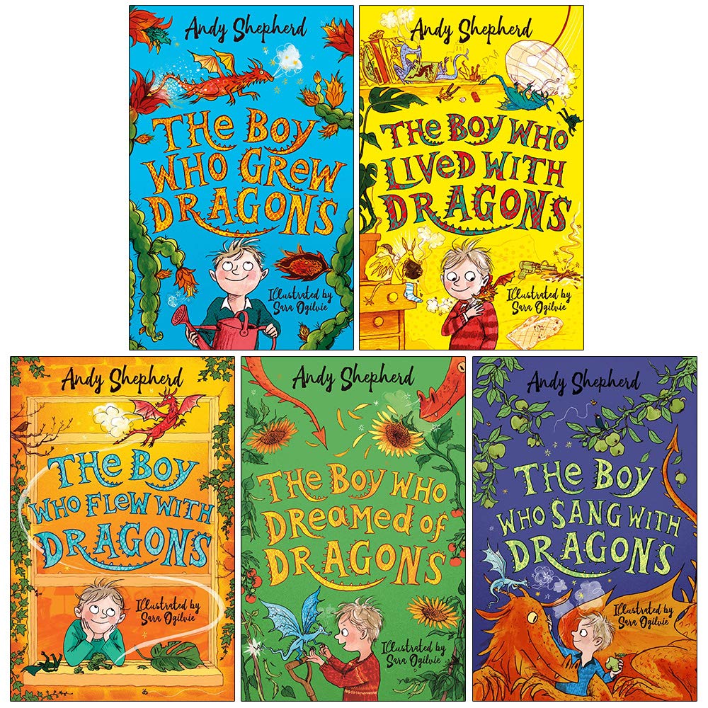 Boy Who Grew Dragons Series By Andy Shepherd 5 Books Collection Set - Lets Buy Books